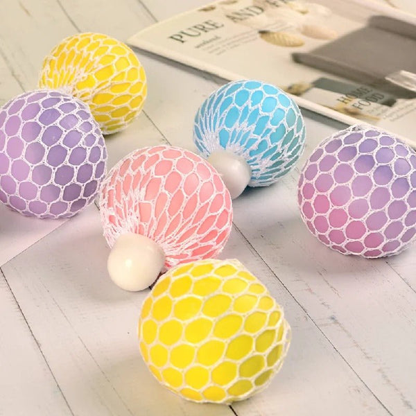 4x Neon Power Quetschball – Dein Ultimativer Stressbuster! 4er Set - Straight From The Box