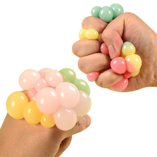 4x Neon Power Quetschball – Dein Ultimativer Stressbuster! 4er Set - Straight From The Box