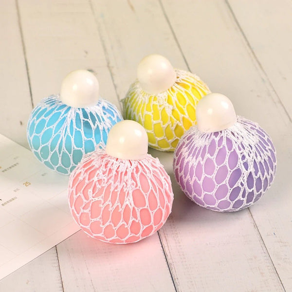 4x Neon Power Quetschball – Dein Ultimativer Stressbuster! 4er Set - Straight From The Box